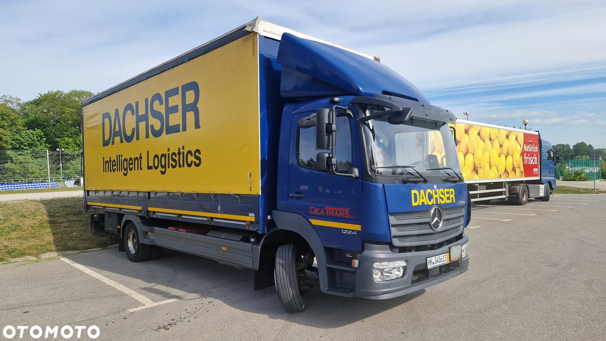 Mercedes-Benz Atego 1224 z Niemiec Firanka - 2
