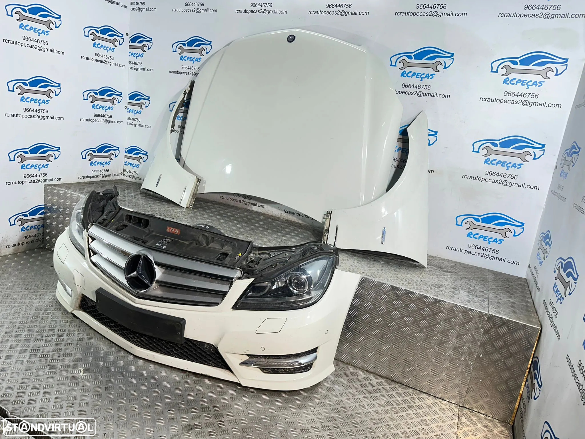 .Frente Completa Xenon AMG Mercedes Benz W204 C220 Facelift Diesel 651.911 2006 - 2014 - 4
