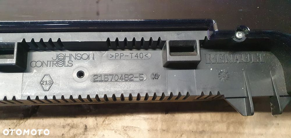 Licznik zegary oryginał ekran nawigacji navi Renault Scenic II 1.9 DCI 8200029616A 21670482-5 - 8
