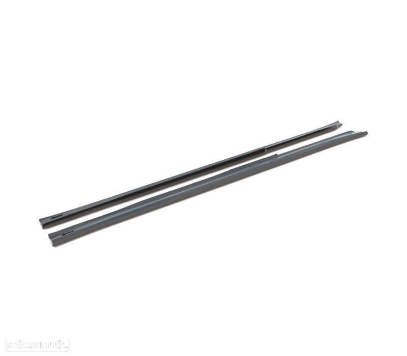 EXTENSÕES DE EMBALADEIRAS BMW X3 G01 21-24 LOOK M PRETO BRILHANTE - 2