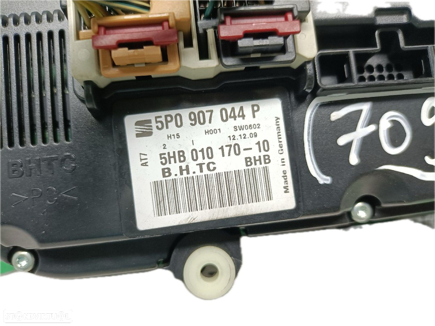 Comando / Botão De Sofagem / Climatronic Seat Leon (1P1) - 3