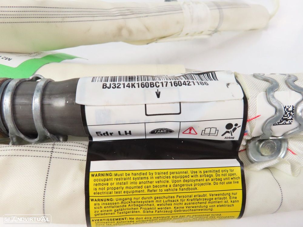 Airbag Cortina Esquerdo Usado / Original LAND ROVER RANGE ROVER EVOQUE (L538)/LA... - 5
