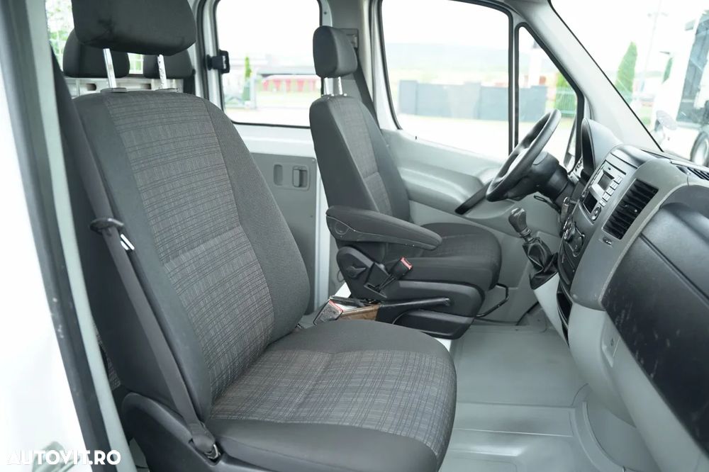 Mercedes-Benz SPRINTER / BASCULATOR / CU OPȚIUNI / 6 LOCURI / DOUĂ / MANUAL / IMPORTAT - 35