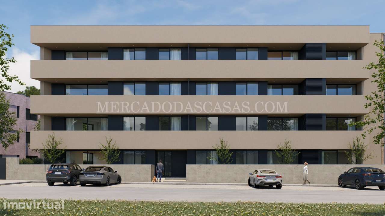 Apartamento T2, grande varanda e piscina exterior, Valadares - Grande imagem: 2/14