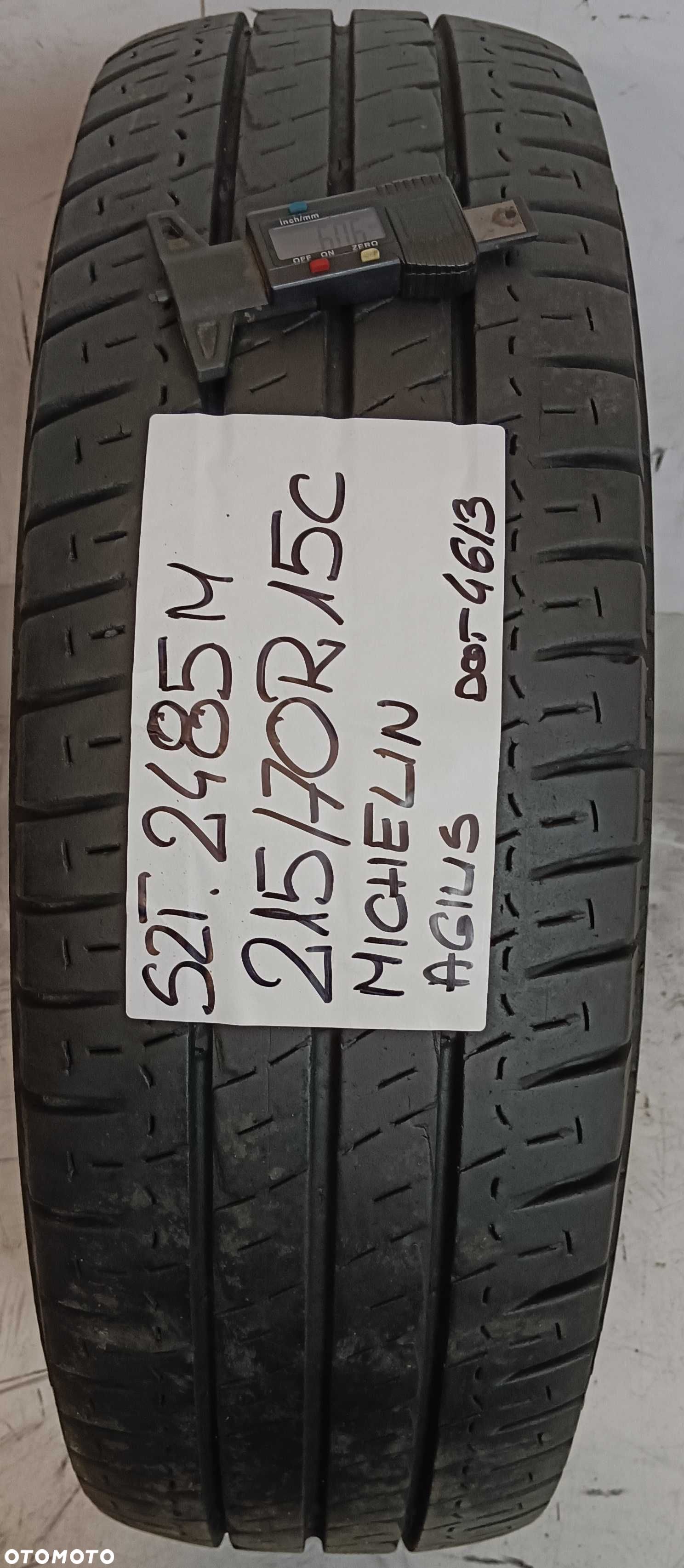 Szt2485M Sztuka 215/70R15C Michelin Agilis dot.4613 - 1