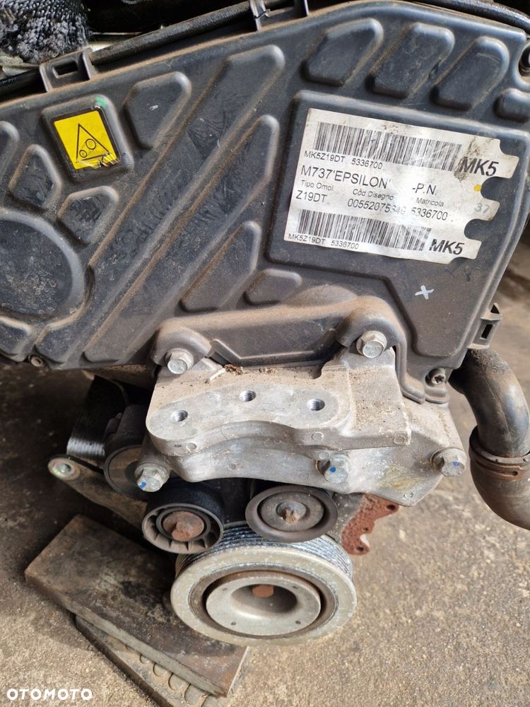 OPEL VECTRA ZAFIRA Z19DT 240Tyś. PRZEBIEG SILNIK - 4