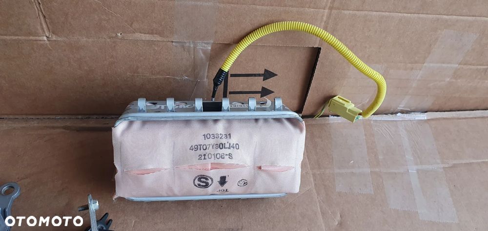 Zaślepka konsoli poduszki pasy AIRBAG zestaw naprawczy Subaru Legacy IV Lift Outback - 2