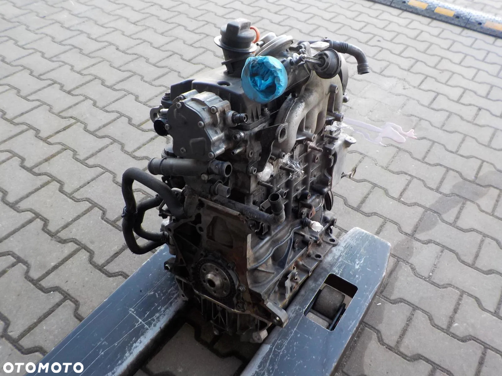 VW T5 1.9 TDI SILNIK AXC AXB + WTRYSKI SPRAWDZONY 223TKM - 5