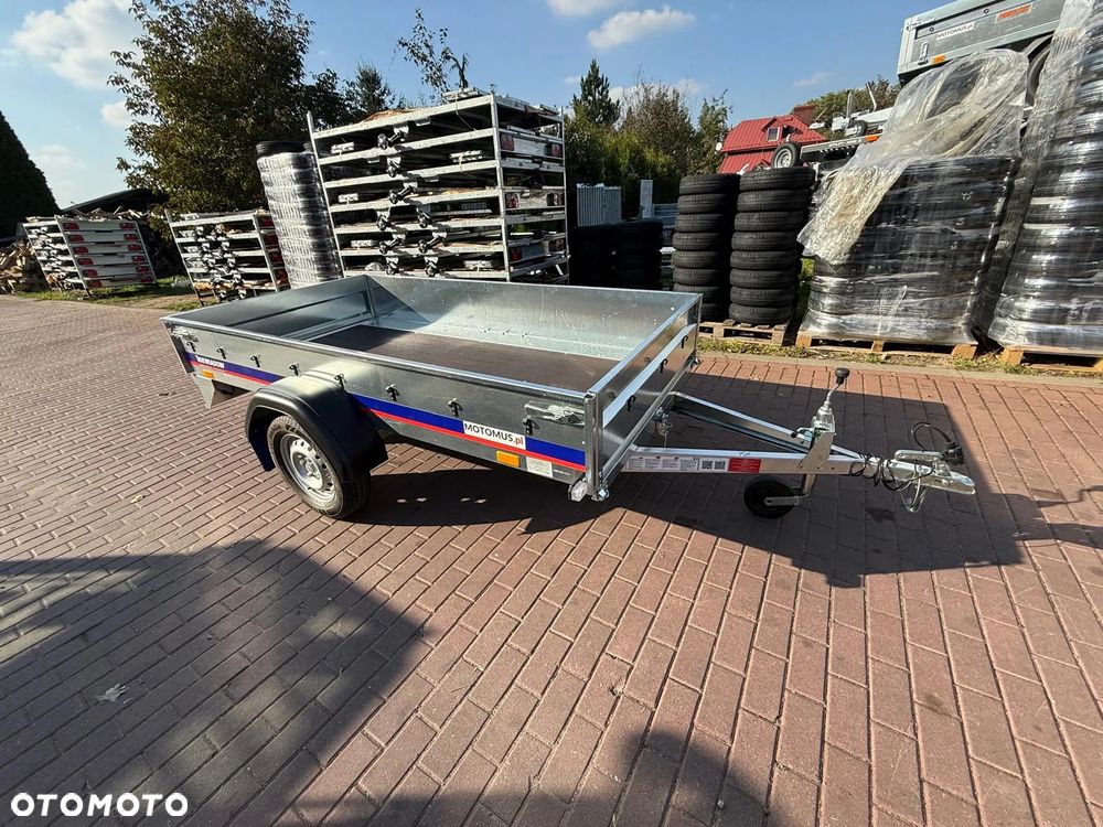 Niewiadów Przyczepa Niewiadów N426U 260x138x35cm 1 oś 750kg burty boczne 2mm Częstochowa MOTOMUS dostawa pod dom - 10