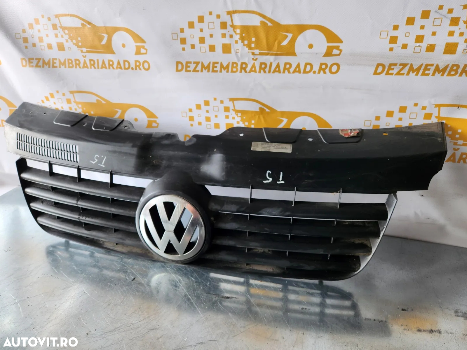 Grila Fata Radiator Vw Transporter T5 An 2003-2004-2005-2006-2007-2008 - 2
