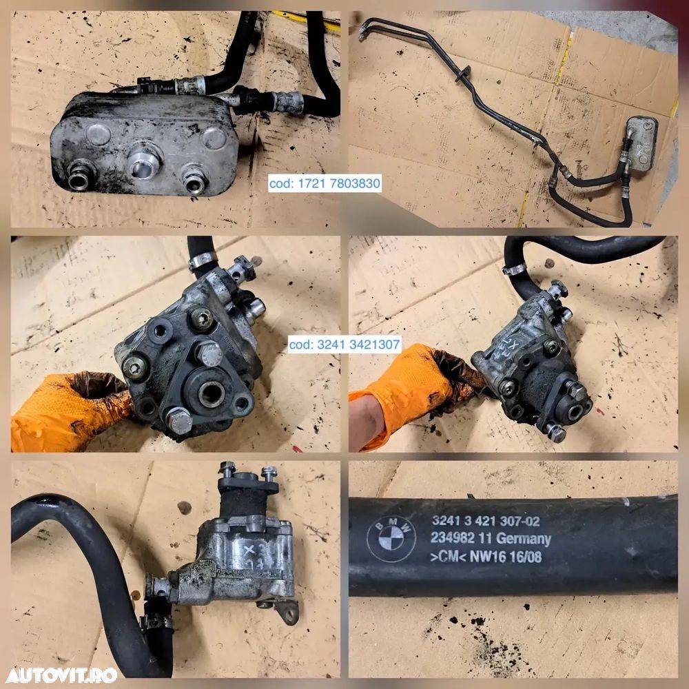 Turbina Galerie admisie Compresor Alternator Racitor gaze EGR supapa Termoflot Pompa servo Instalatie electrica Bmw X3 E83 X3 E83 Lci - 7