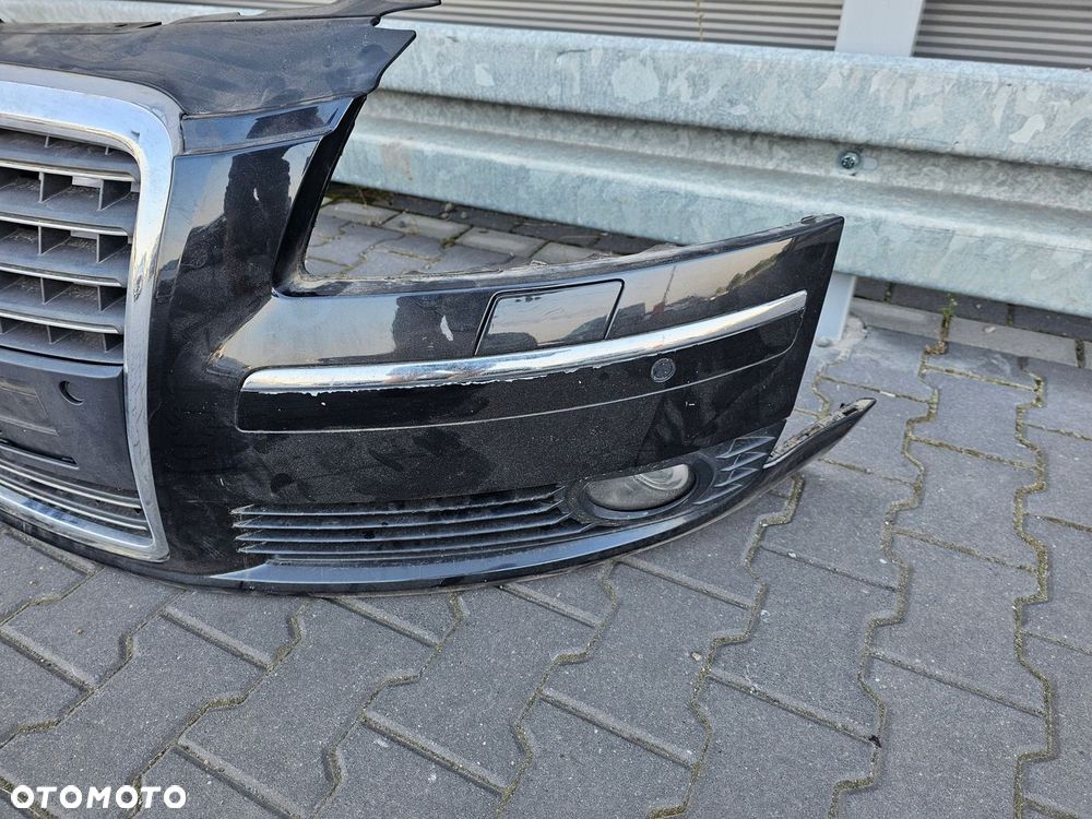 ZDERZAK PRZOD PRZEDNI AUDI A8 D3 LIFT 05-10 4E0807437AA KOLOR LZ9W - 4