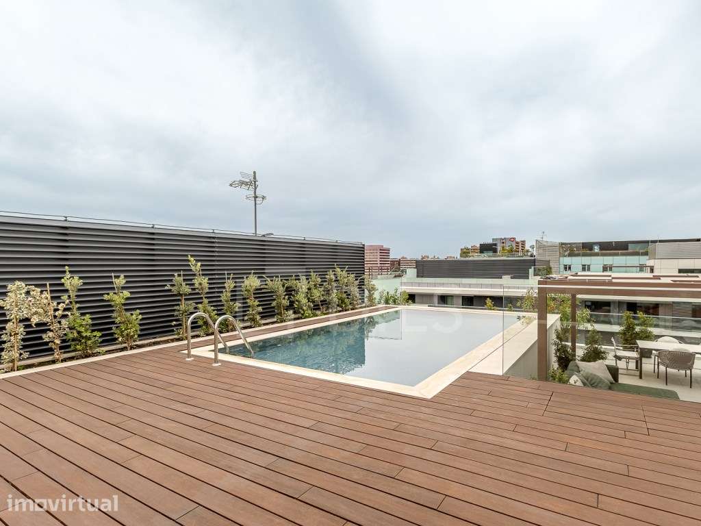 Penthouse T4, com piscina e terraço nas Avenidas Novas, Lisboa - Grande imagem: 2/89
