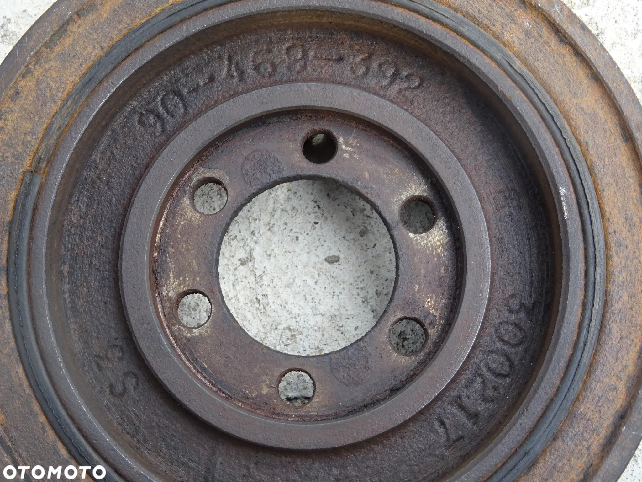 KOŁO PASOWE WAŁU OPEL 3.0 V6 X30XE 3,2 Y32SE OMEGA SINTRA - 4