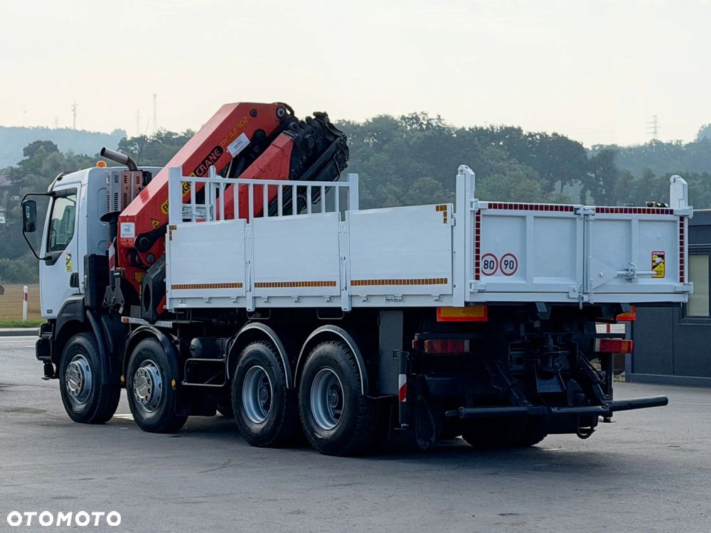 Renault KERAX 420 DCI * WYWROTKA 5,35 m + PALFINGER PK 44 002 + PILOT * 8x4 - 6