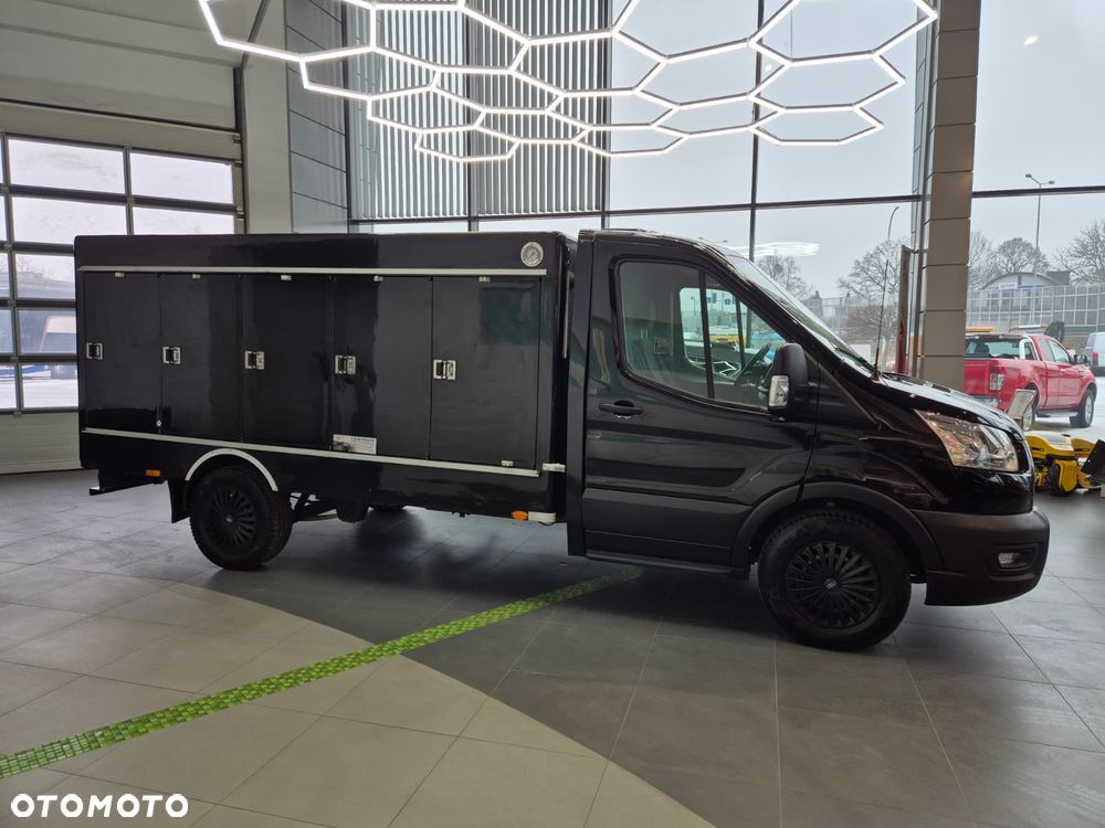 Ford Transit 350 2.0 TDCi / CHŁODNIA / MROŻNIA / IDEALNA DO MROŻONEK / BOCZNE KOMORY / ZASILANIE ZEWNĘTRZNE / GRUBE ŚCIANKI / SERWISOWANY / MODEL 2020 / EURO 6 / UNIKATOWY - 7
