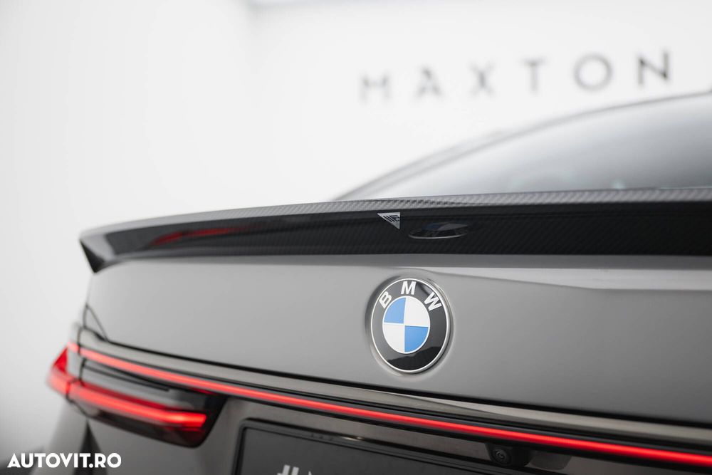 Pachet Exterior Prelungiri compatibil cu BMW Seria 7 G11 LCI Maxton Design Carbon - 17