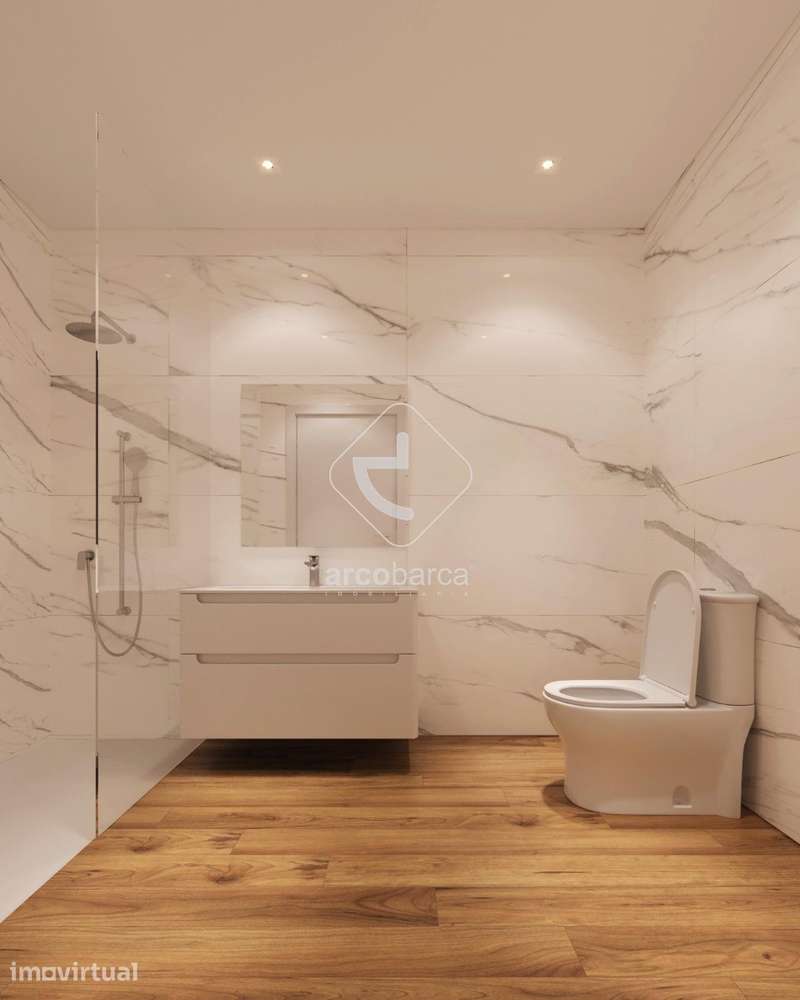 Apartamento T1  -  Resende - Paredes de Coura - 1º andar com elevador - Grande imagem: 3/6