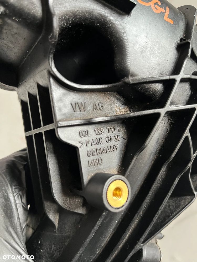 KOLEKTOR SSĄCY Z PRZEPUSTNICĄ 2.0 TDI CGL  03L129711BA PRZEPUSTNICA 03L128063T - 5