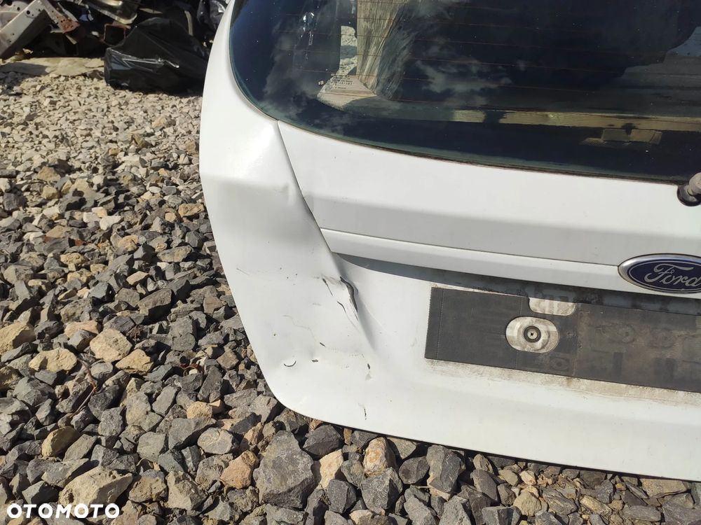 KL Klapa Bagażnika tył Ford Fiesta MKVII MK7 5Drzwi Lift HC biała kpl - 2