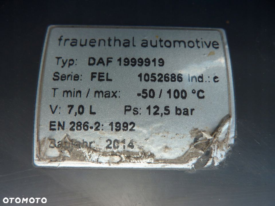 DAF XF 106 CF ZBIORNIK POWIETRZA 7L - 6