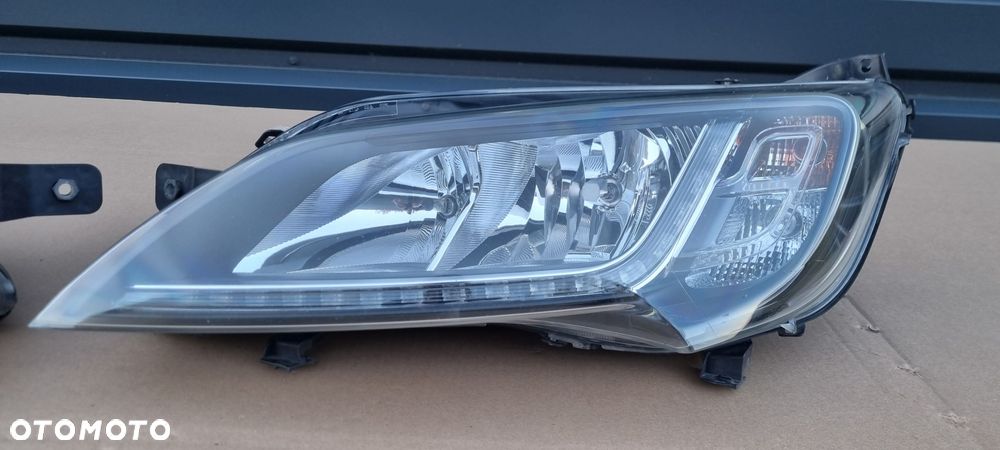 FIAT DUCATO LIFT 2014- Lampy Led czarne kompletne demontaż EU - 8