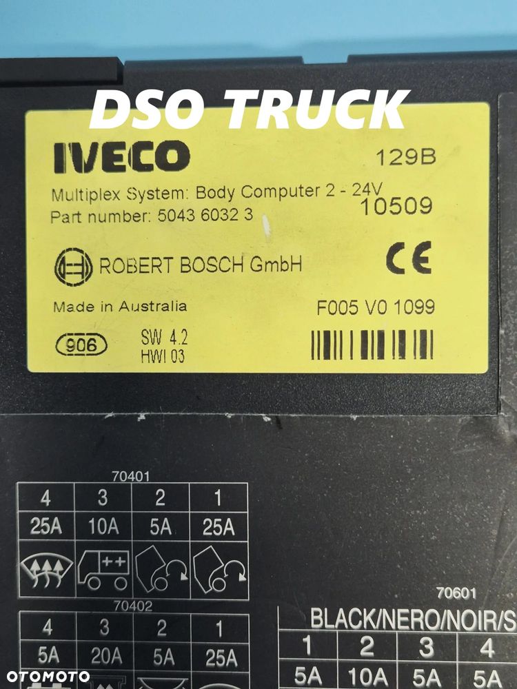 504360323 G20445532 Komputer Pokładowy MULTIPLEX BODY IVECO STRALIS - 3