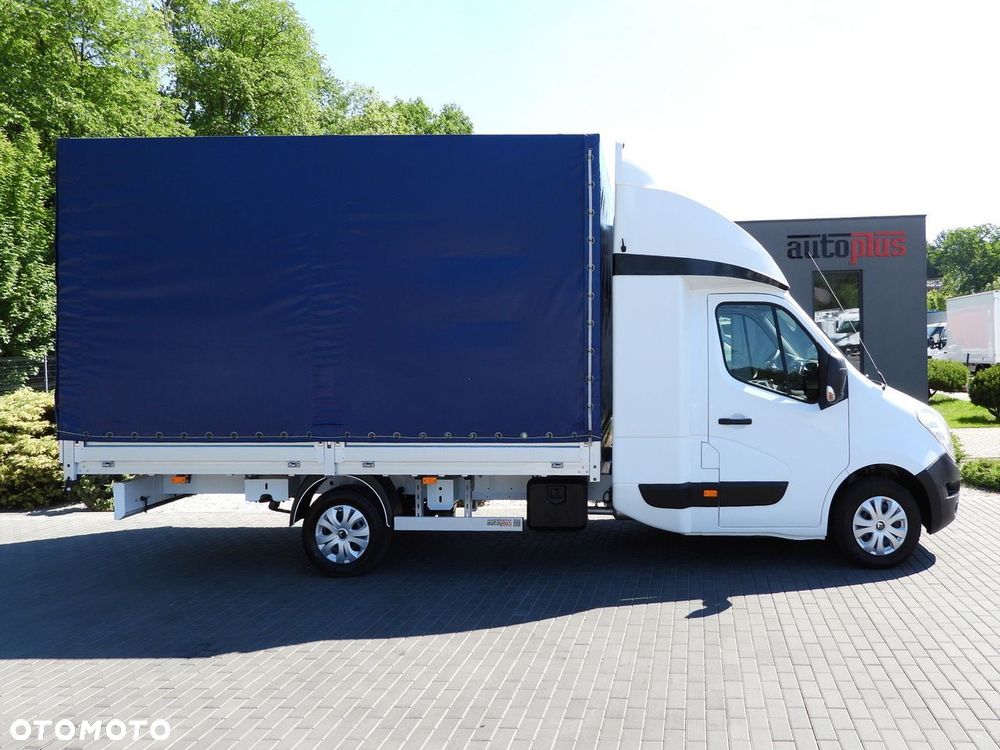 Renault MASTER PLANDEKA 8 PALET TEMPOMAT PNEUMATYKA KLIMATYZACJA  170KM - 8
