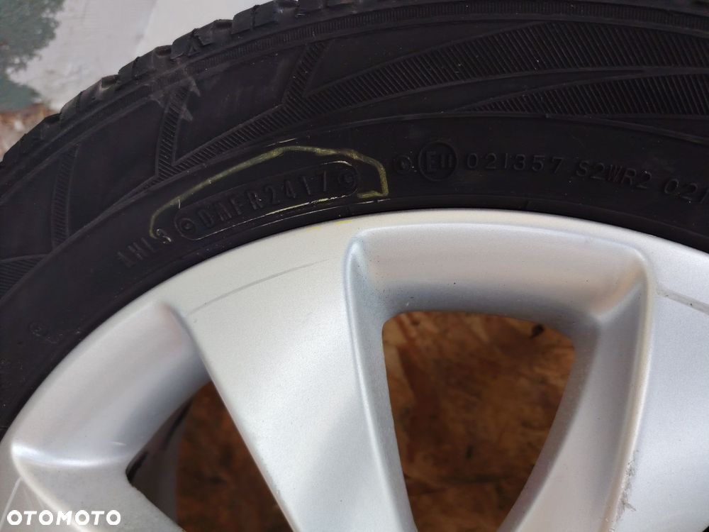 OPEL 6,5JX16H2 4X100 ET42 fi 57,1mm FELGI ALUMINIOWE KOMPLET X4 205/55R16 6mm - 8