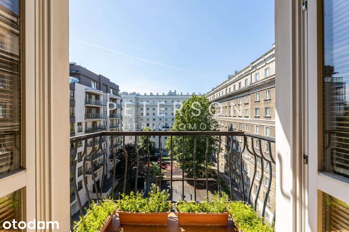 Kamienica | Ogród Krasińskich | Balkon |Dwustronne