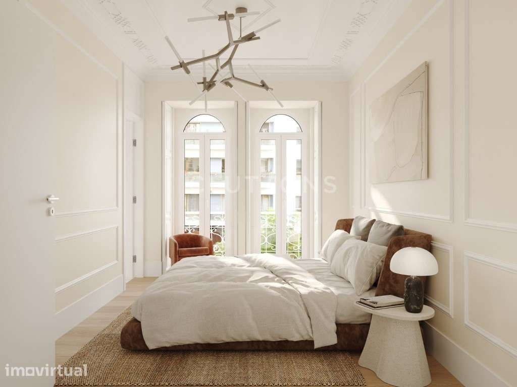 Apartamento T2 com varanda, Avenidas Novas, Lisboa - Grande imagem: 3/17