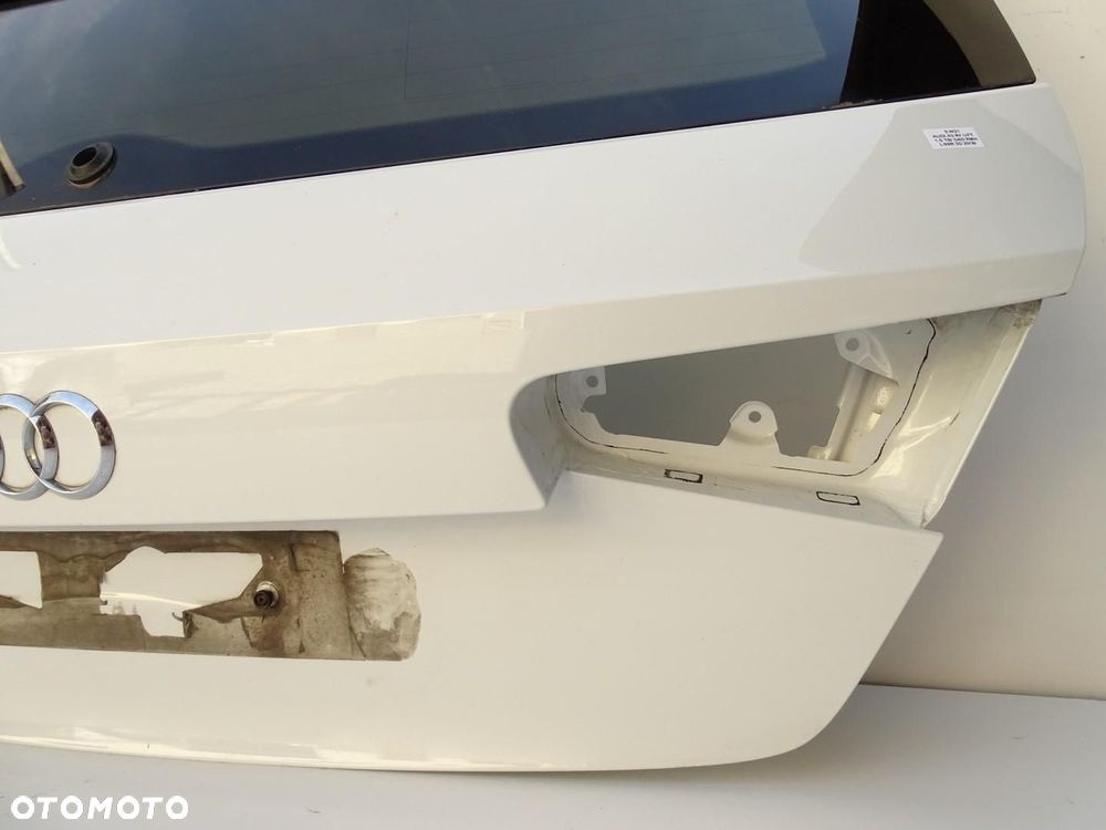 KLAPA TYŁ TYLNA BAGAŻNIKA + SZYBA LOTKA LS9R AUDI A3 8V 8V3 S3 S-LINE 3D - 8