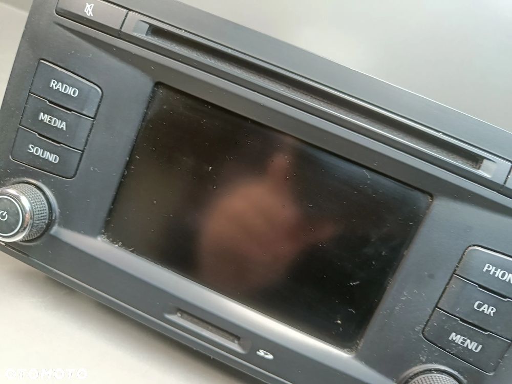 Radio Seat Leon 3 III Wyświetlacz Radioodtwarzacz 5F0035869 - 3