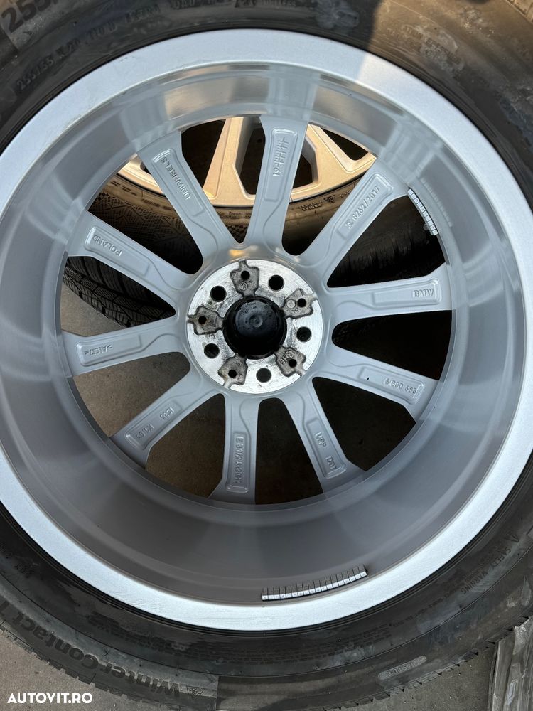 Vând jante originale BMW X7 G07 pe 20” cu anvelope iarnă - 7
