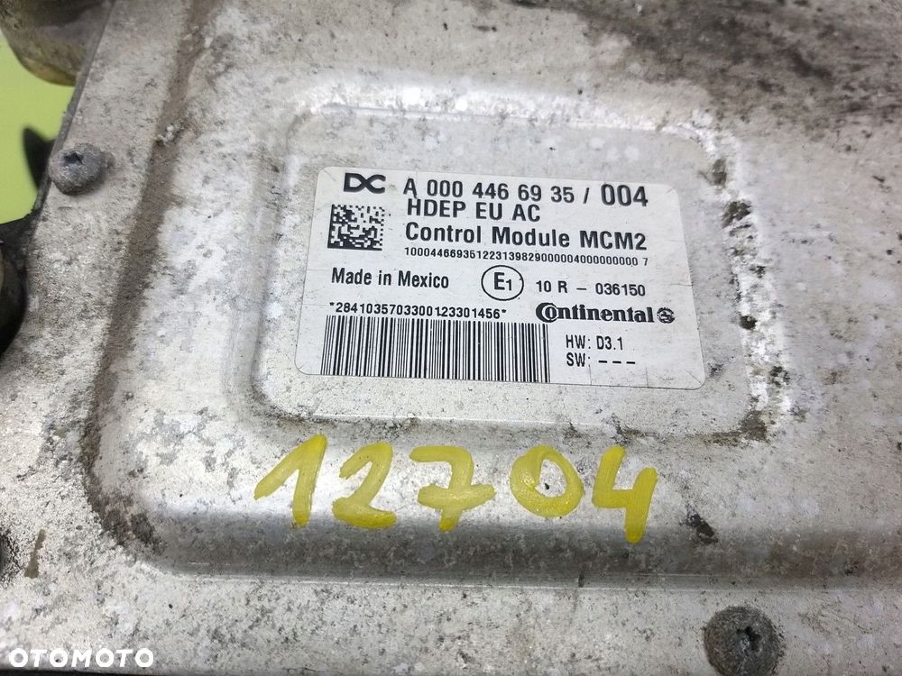 Komputer sterownik silnika Mercedes Actros MP4 2011-2019 A0004466935 - 8