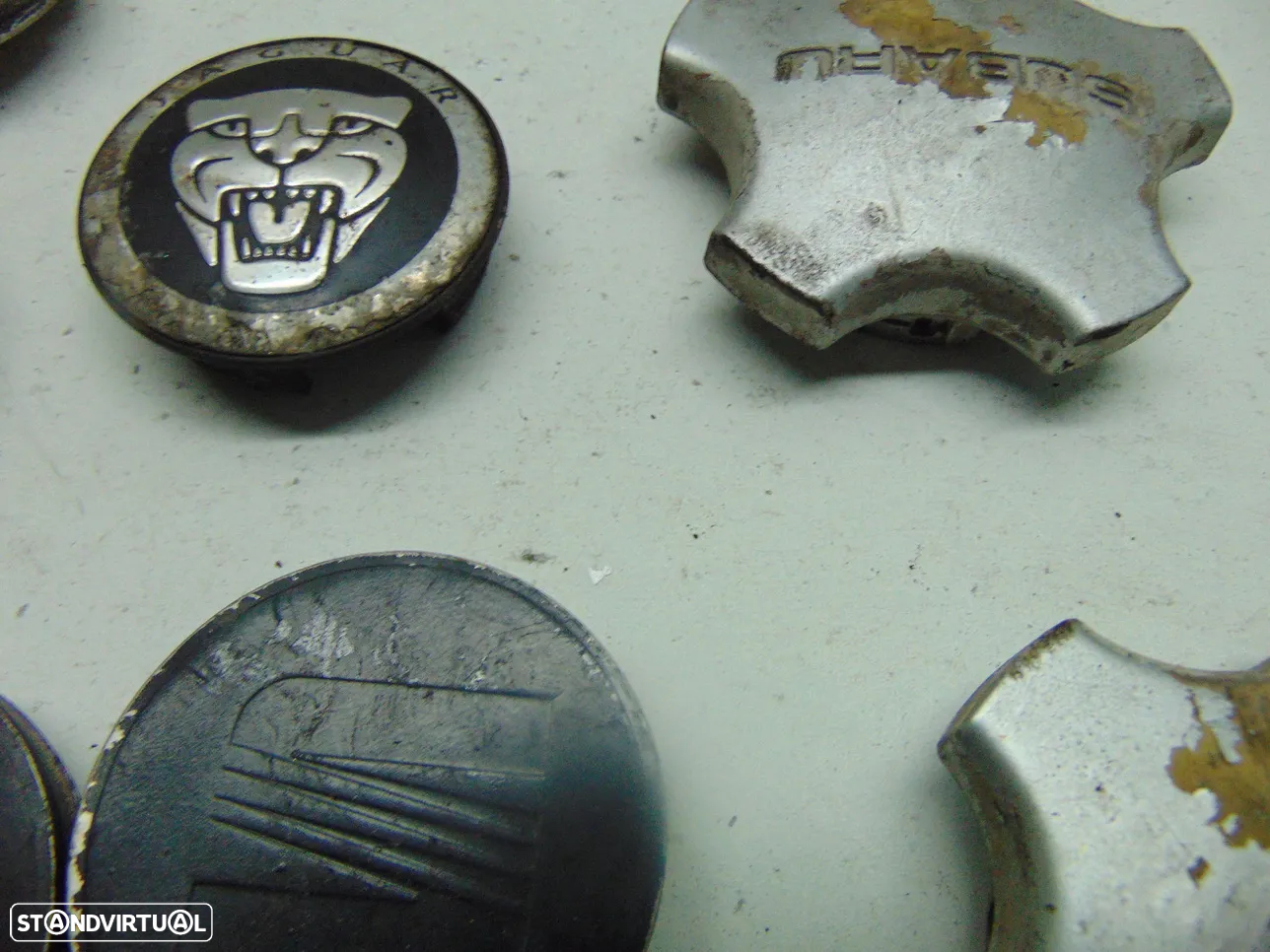 Antigos centros jantes Hyundai/Mazda/Daewoo/Kia/Subaru/Seat/jaguar - 6