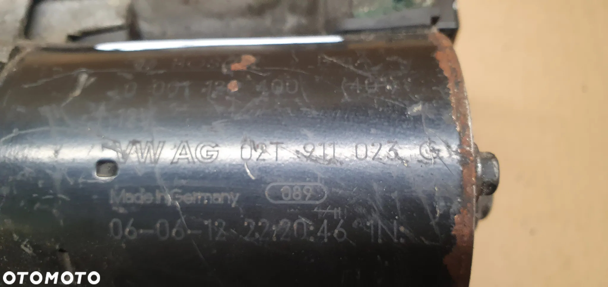 Rozrusznik starter silnika VW Polo 9N 1.2 02T911023G - 6