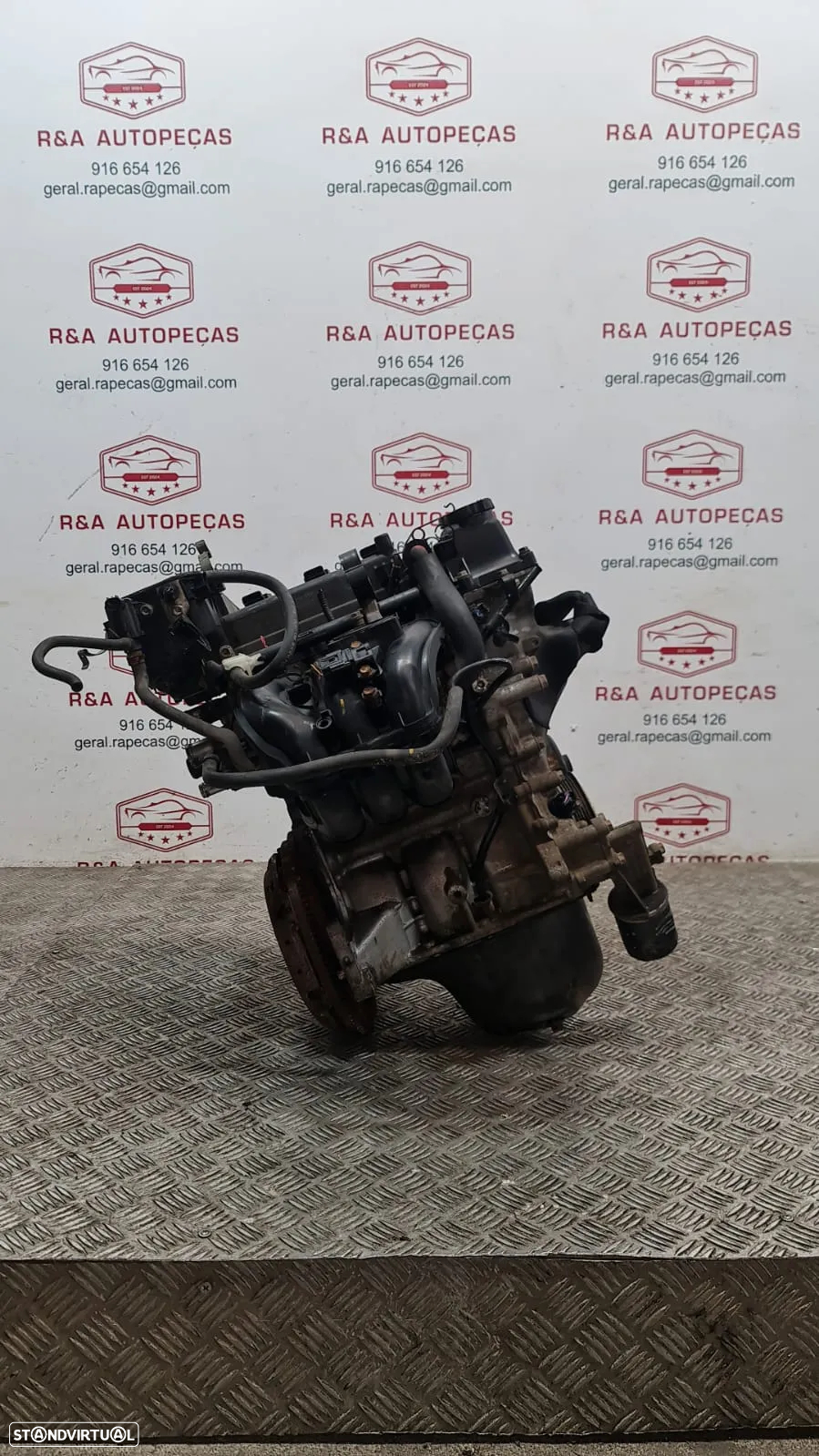 Motor Completo Toyota Aygo 1.2 Ref 1KR B52 - 4