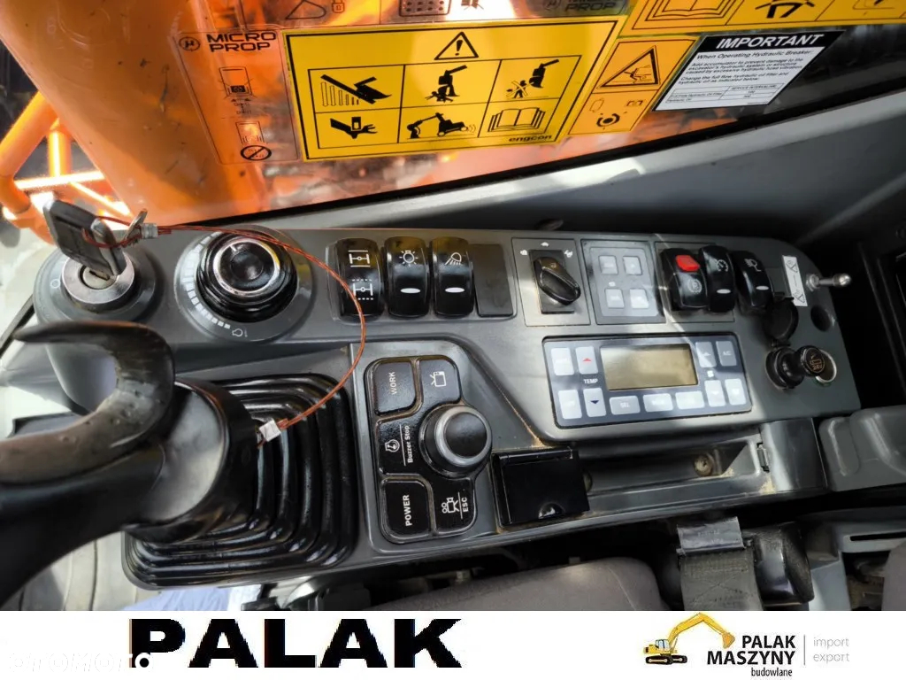 Doosan Koparka kołowa  DOOSAN DX160 W-3  +ROTATOR ,2014 rok - 16