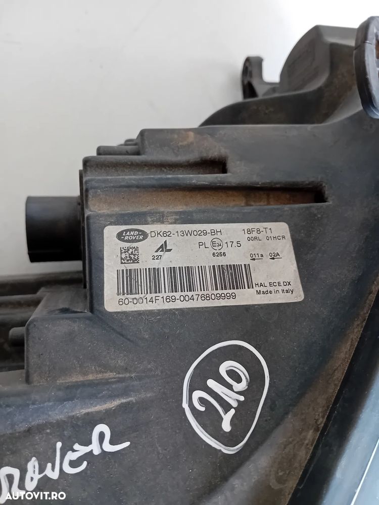 Faruri Far Stanga Dreapta Complet Range Rover Sport L494 An 2013-2018 DK62-13W030-BG DK62-13W029-BH - 7