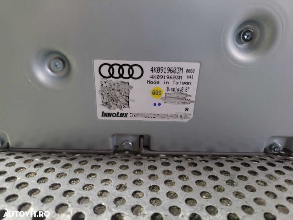 Display Unitate Modul Touchscreen Control Clima Climatronic Audi S6 S7 A6 A7 4K C8 Dupa 2018 - 6
