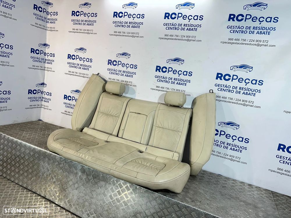 .Conjunto Bancos Pele Perfurada Jaguar XF X250 Original - 7