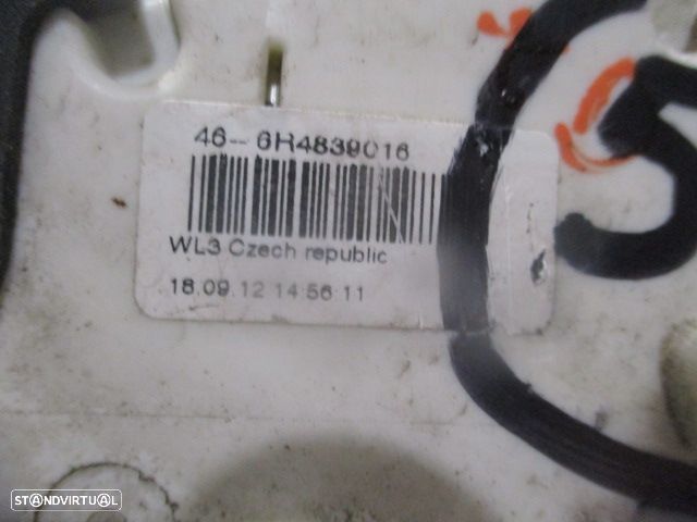 Fecho 6R0837350 6R4839016 VW POLO 5 6R FASE 1 2012 1.6TDI 90CV 5P CINZA ESCURO TDRT 7 PINOS - 1