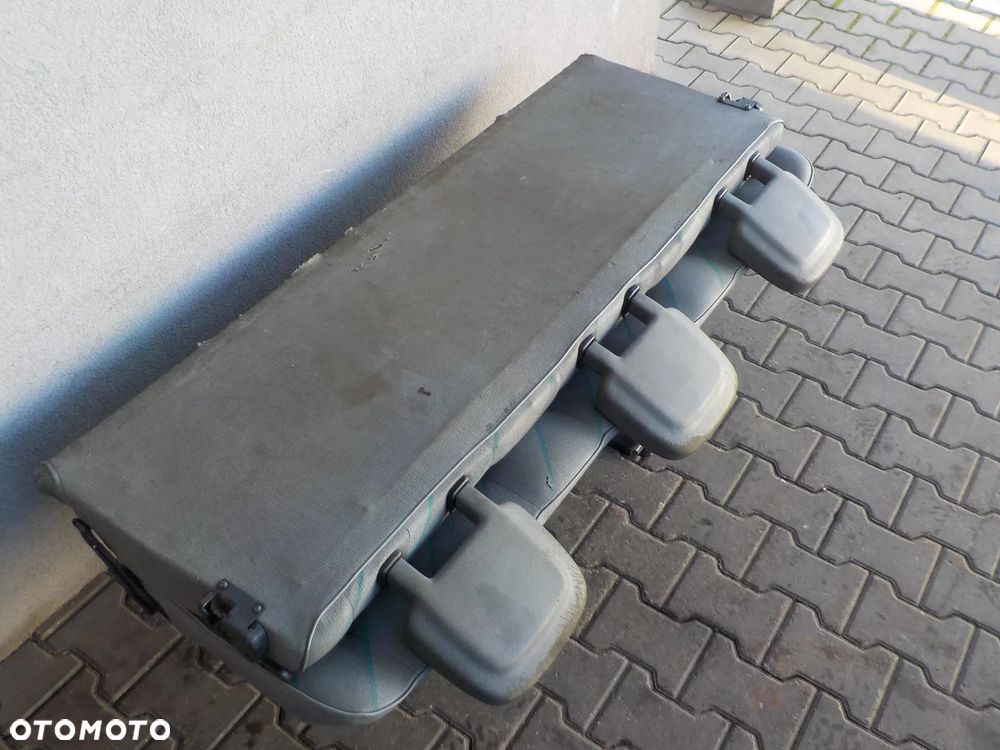 VW T4 FOTEL POTRÓJNY KANAPA ŁAWKA TYŁ TYLNA - 5
