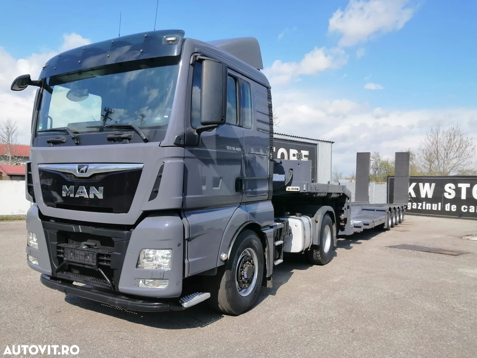 MAN MAN 18.460 TGX 4X4 +Trailer Langendorf, 4 Axe, 59 tone - 8