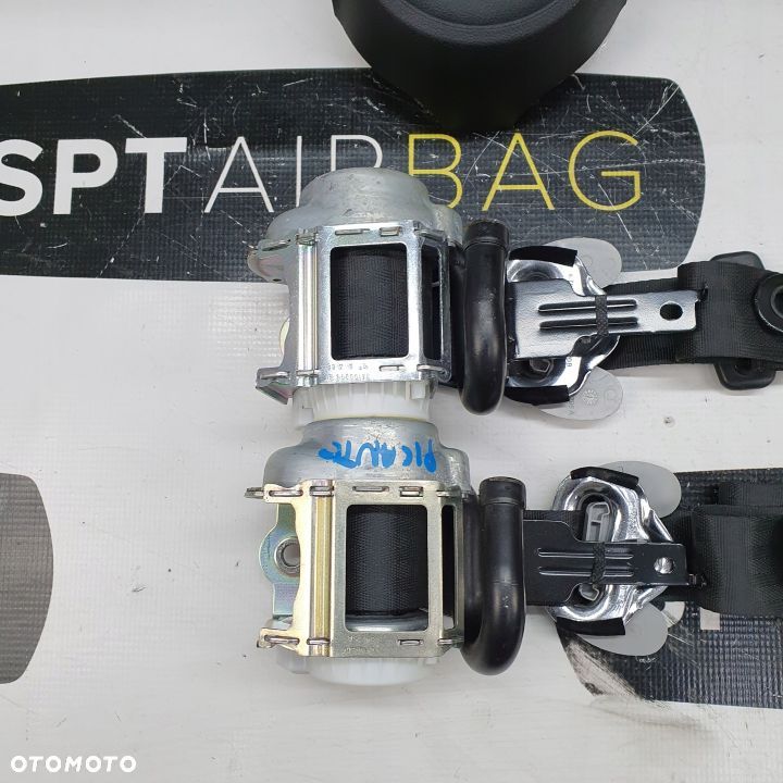 KIA PICANTO III DESKA ROZDZIELCZA KONSOLA KOKPIT PULPIT PODUSZKI AIRBAG AIR BAG PASY KIT SET - 8