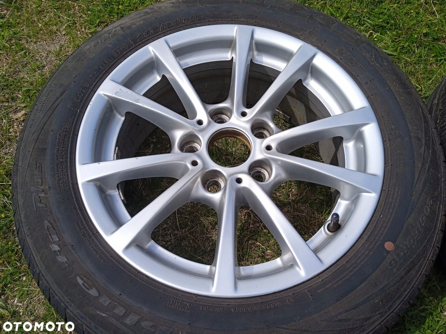 felgi aluminiowe 5x120 BMW 1 F20 F21 E80 E81 E82 7x16 et31 opony lato - 5