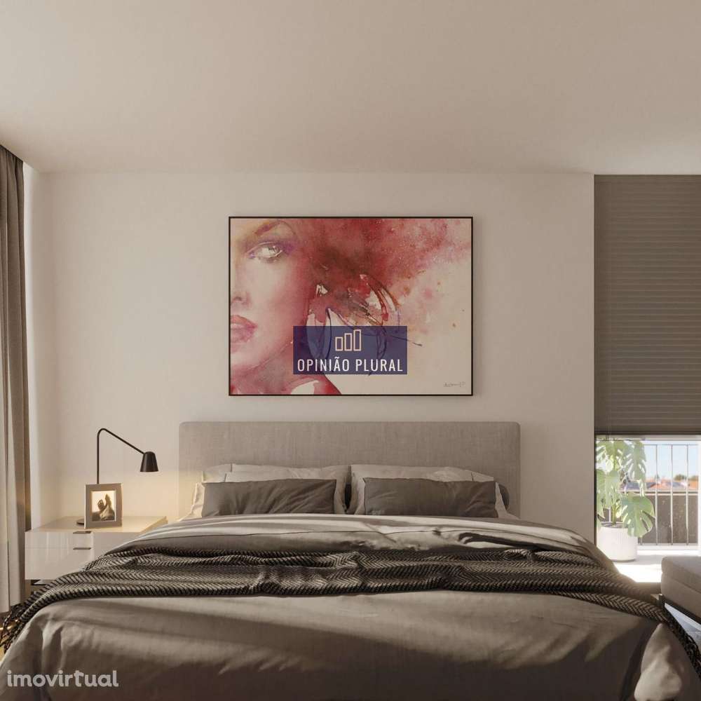 Conforto e Modernidade: Apartamento T3 Novo na Madalena - Grande imagem: 4/17