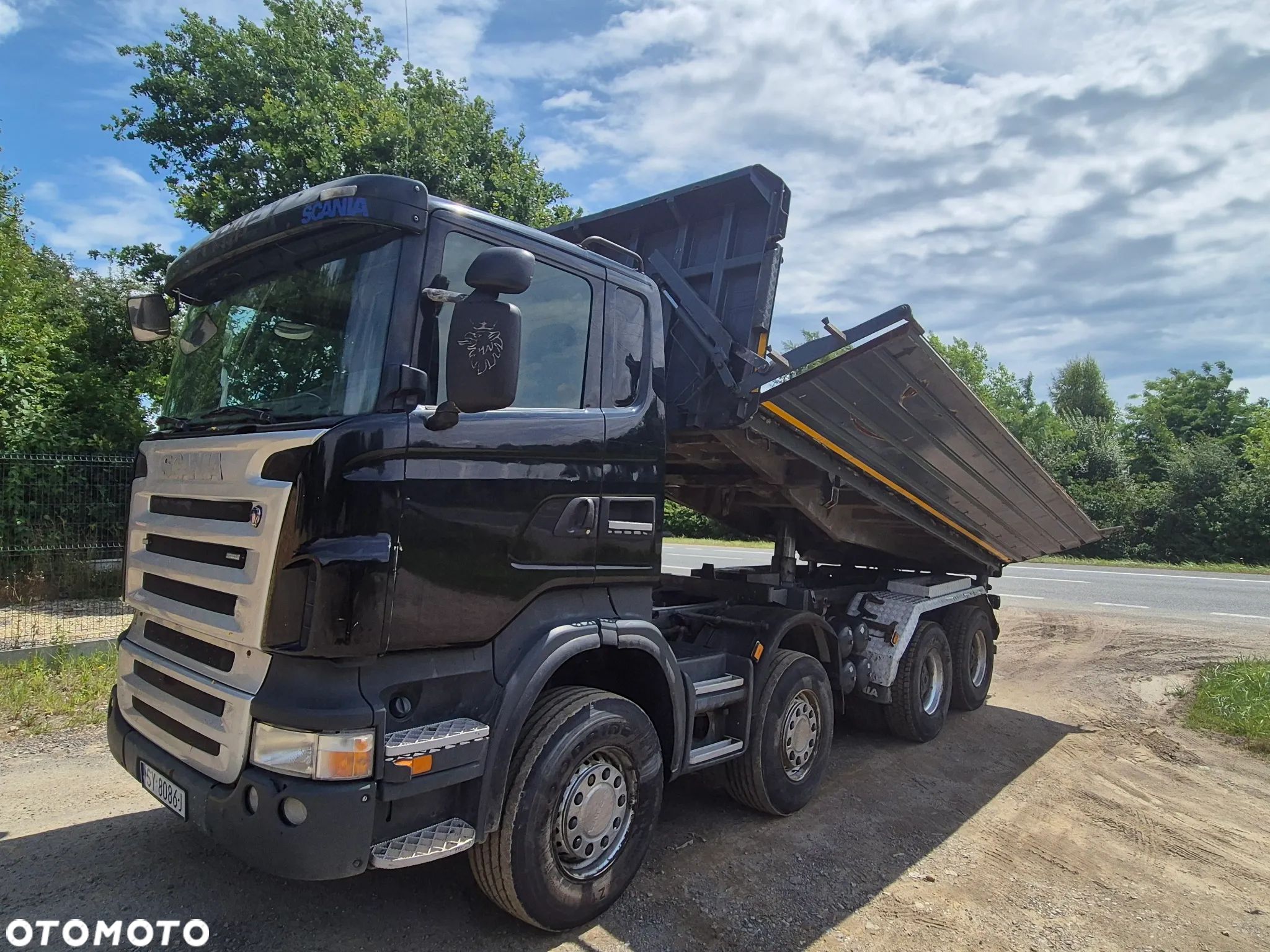 Scania R 8x4 wywrotka Hydroburta - 1