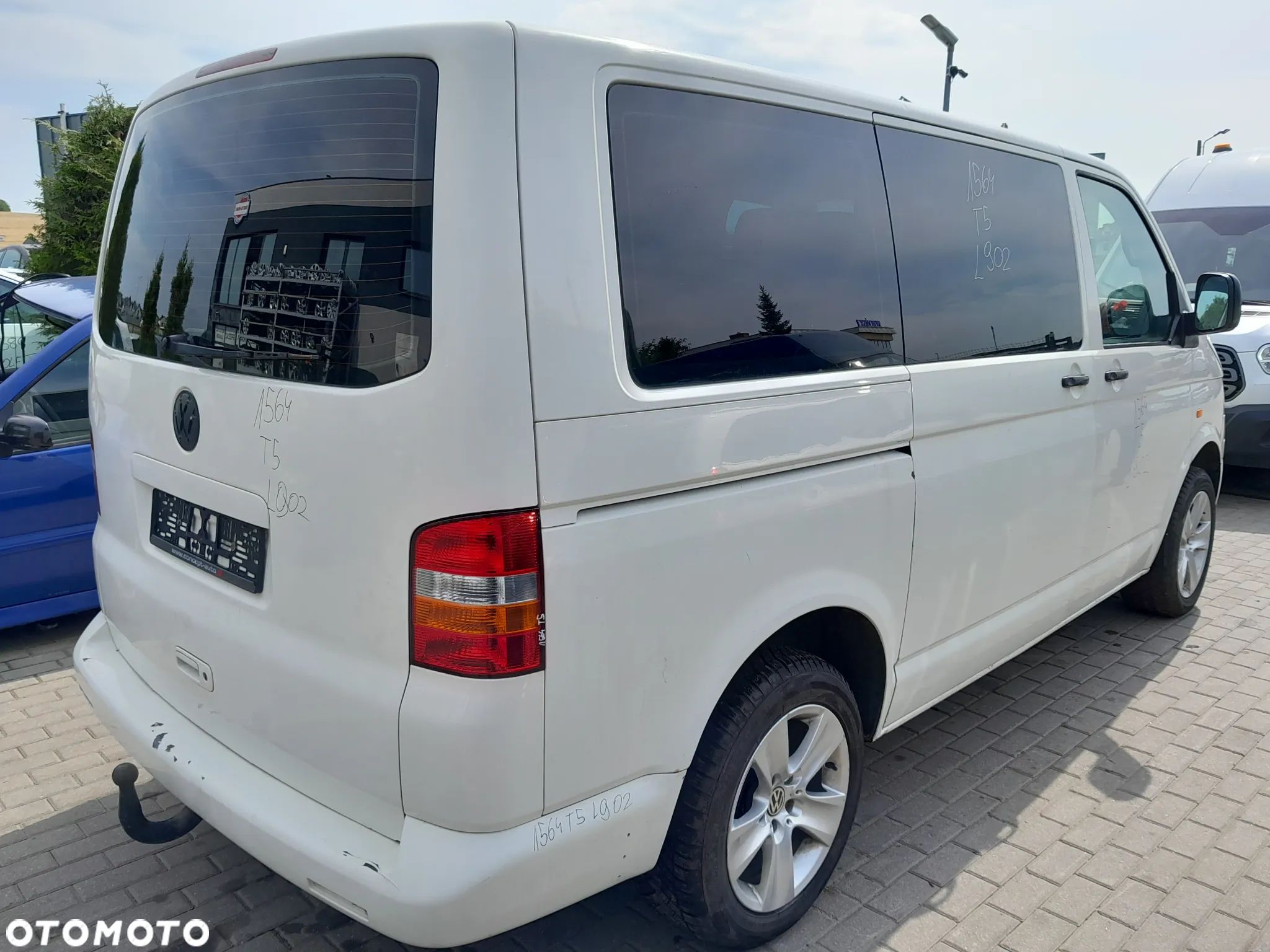 VW T5 BŁOTNIK PRAWY TYLNY PRAWY TYŁ LONG ĆWIARA ĆWIARTKA - 1